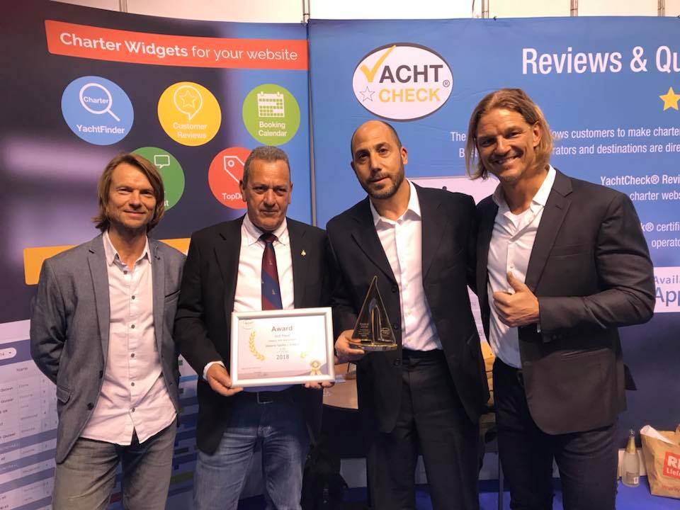 Kekeris Yachts 2nd place winning award 2018