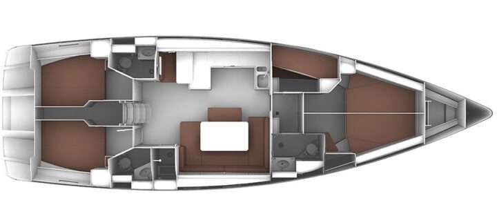 bavaria cruiser 51 layout