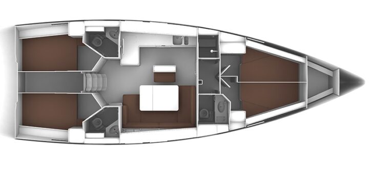 bavaria cruiser 46 layout