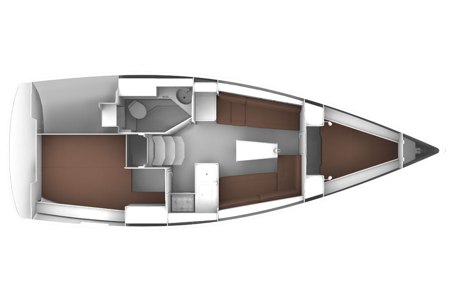 bavaria cruiser 33 layout